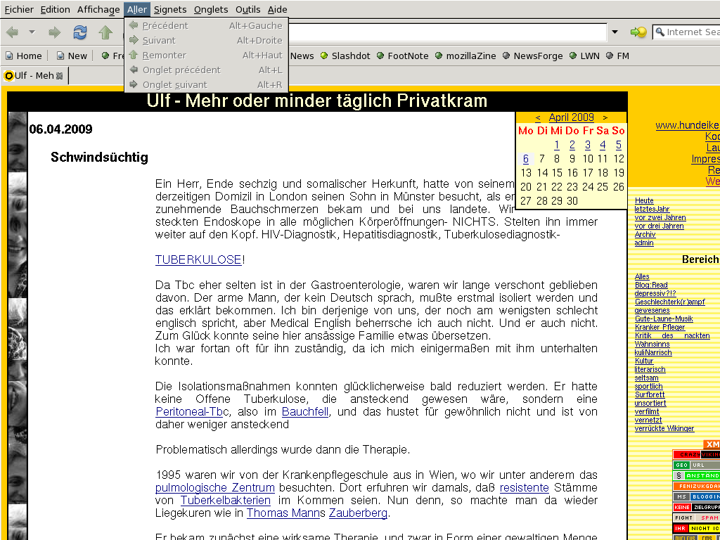 Browsertest: Kazihakase unter BSD