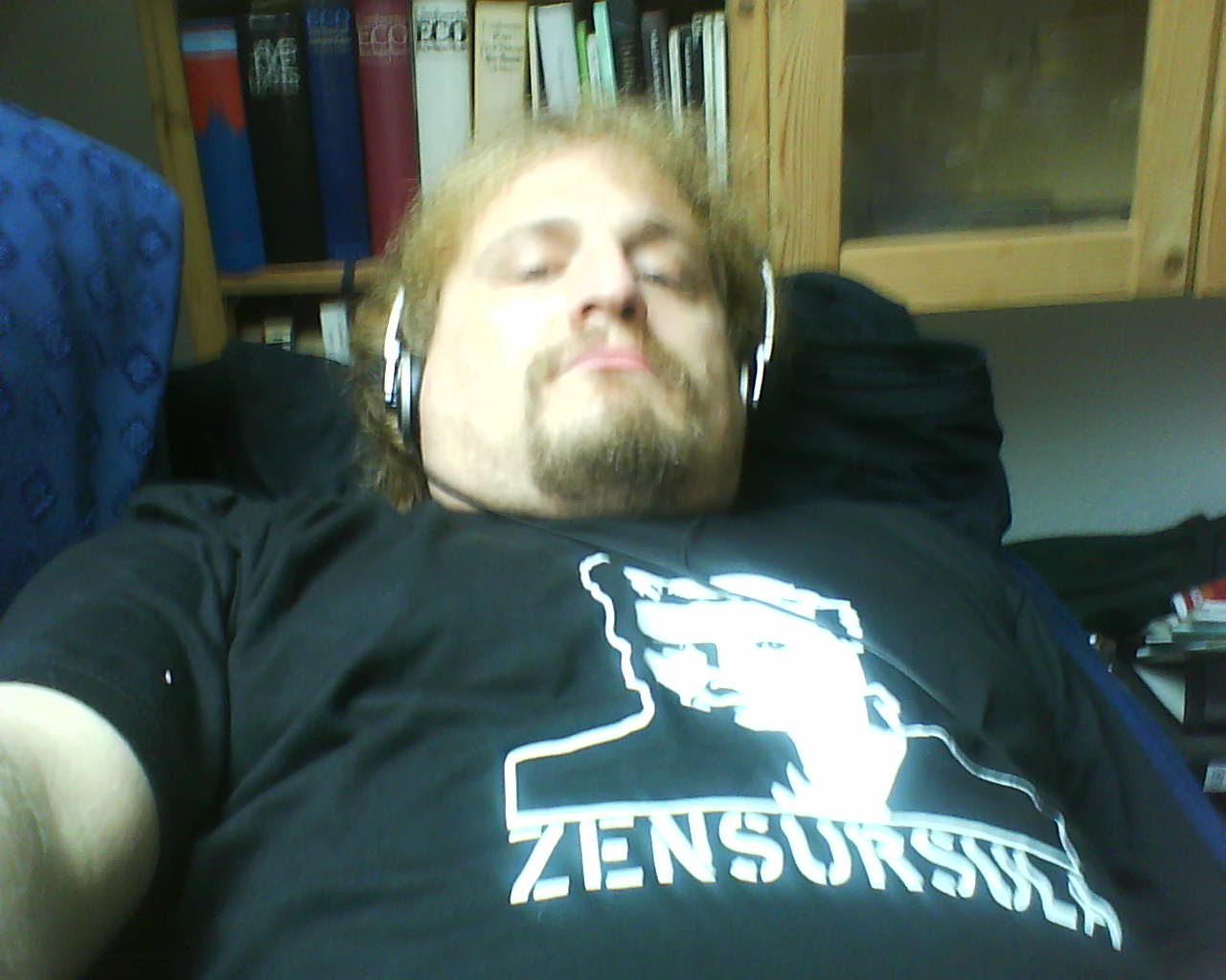 Ulf mit Zensursula-T-Shirt