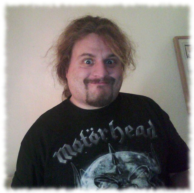 Ulf mit Motörhead-Shirt.