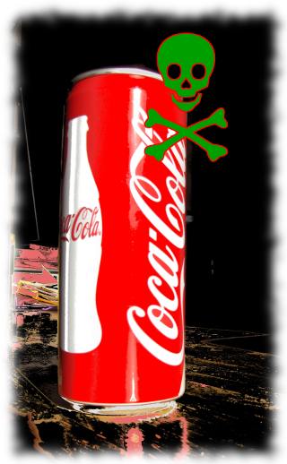 Symbolbild: Cola ist gefhrlich!