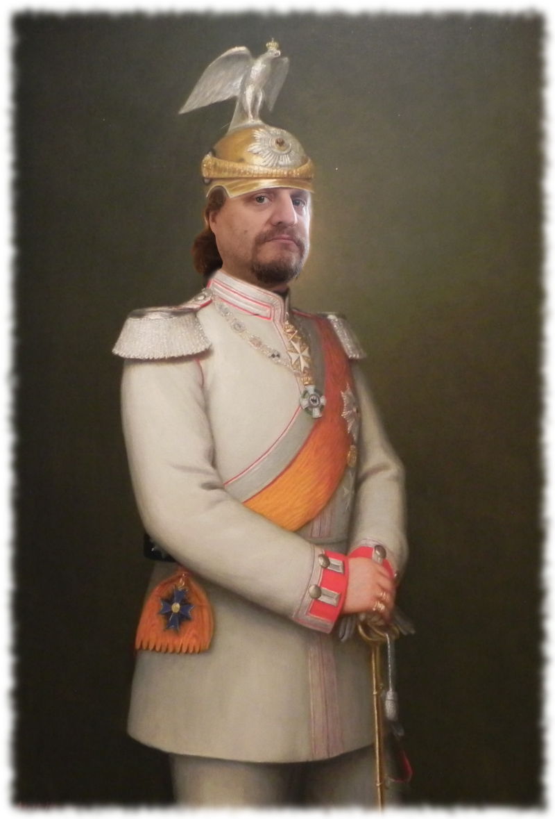 Ulf als Kaiser Wilhelm II.