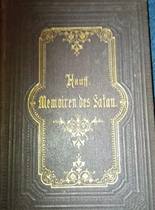 Deckel von Wilhelm Hauffs Mittheilungen aus den Memoiren des Satans, Ausgabe aus dem 19. JHD von Reclam