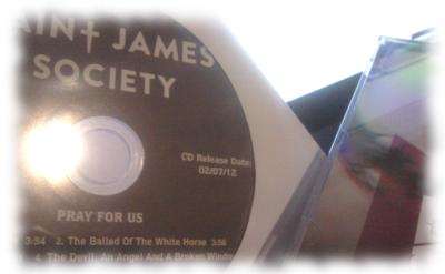 Die CD der St. James Society duftet wunderbar nach Sellerie!