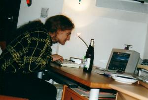 Ulf an Computer